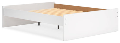 Onita Panel Platform Bed with 2 Side Storage