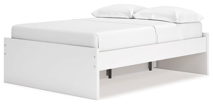 Onita Full Platform Bed with 1 Side Storage