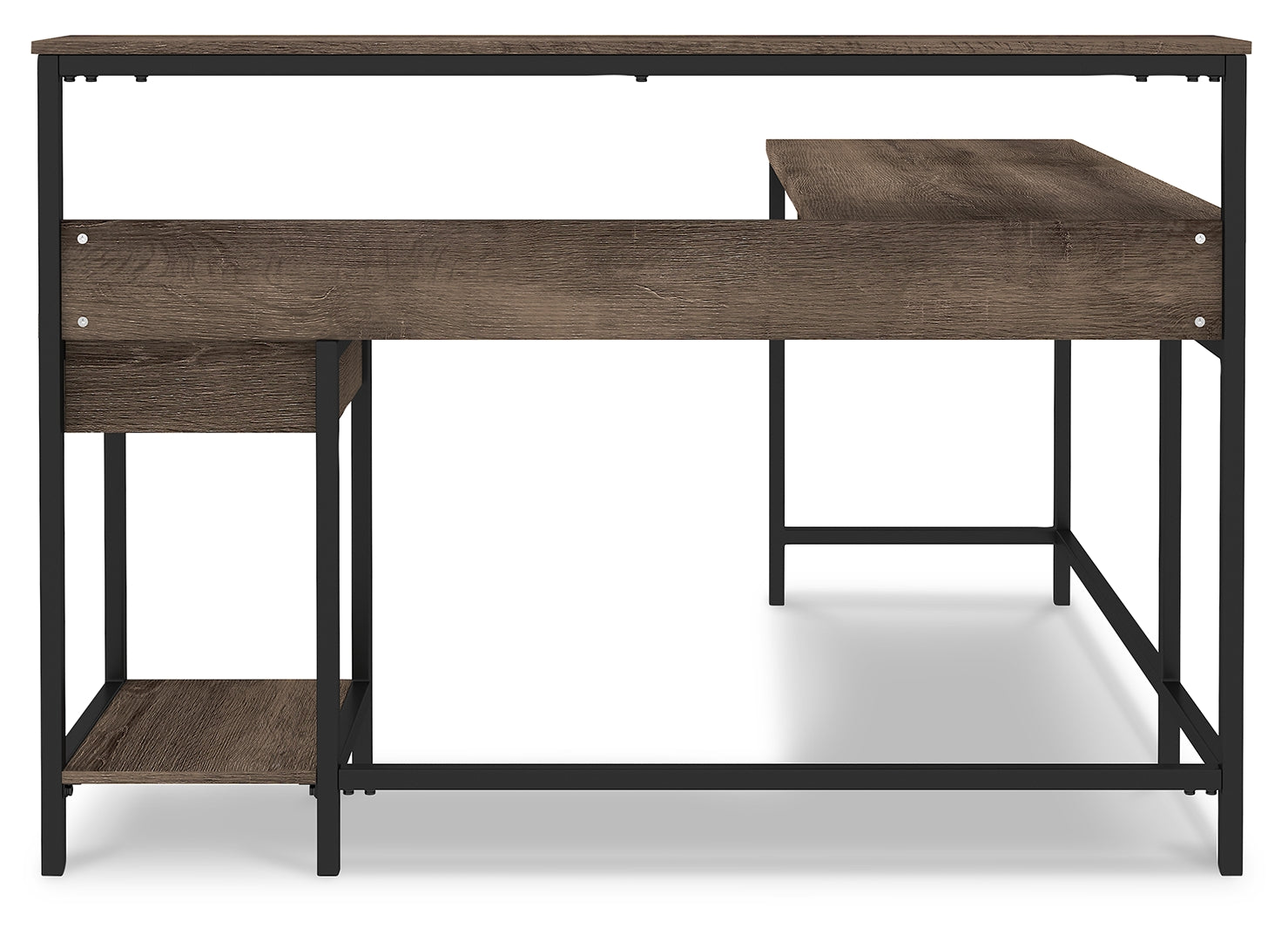 Arlenbry L-Desk with Storage