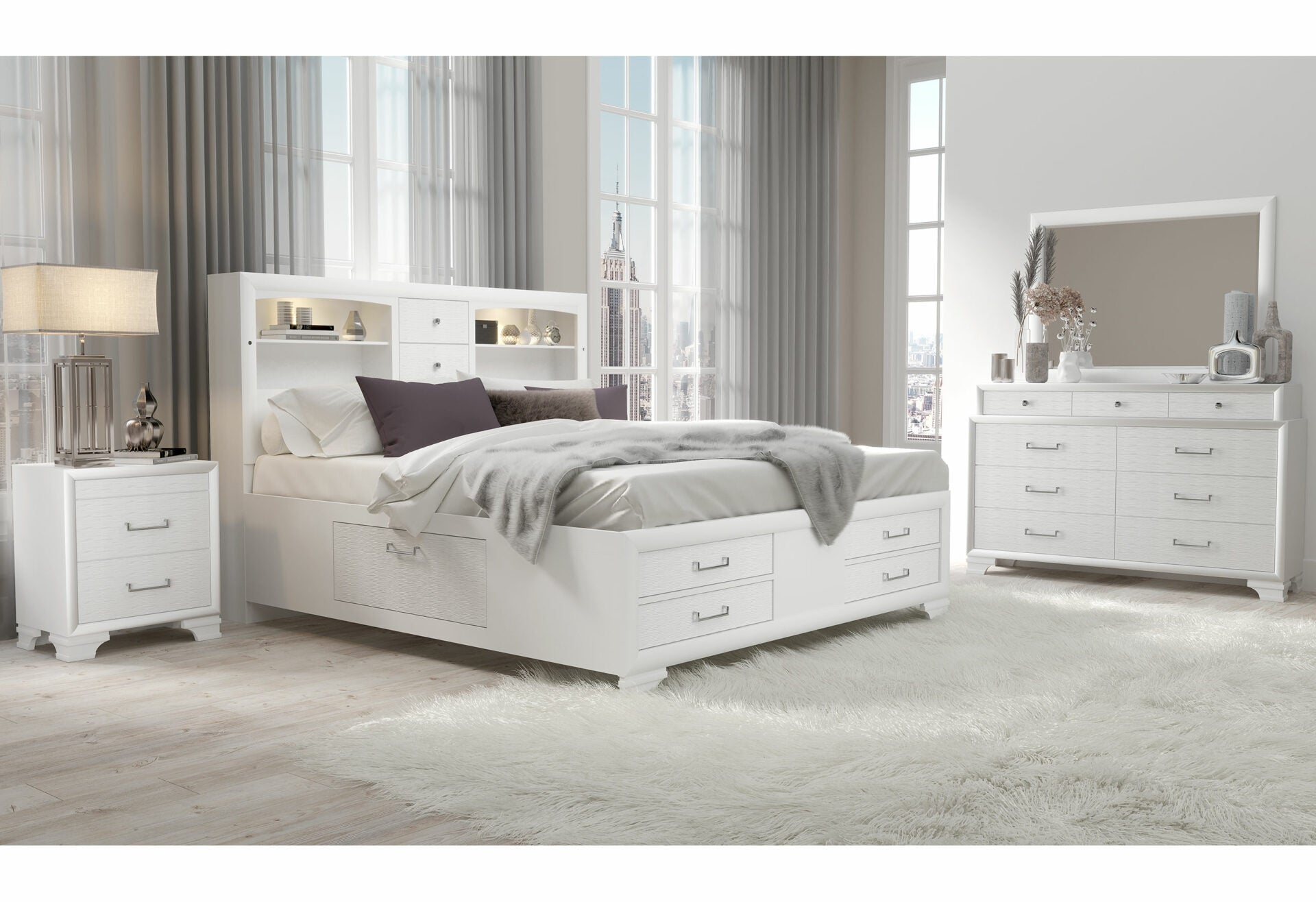 Jordyn White Nightstand