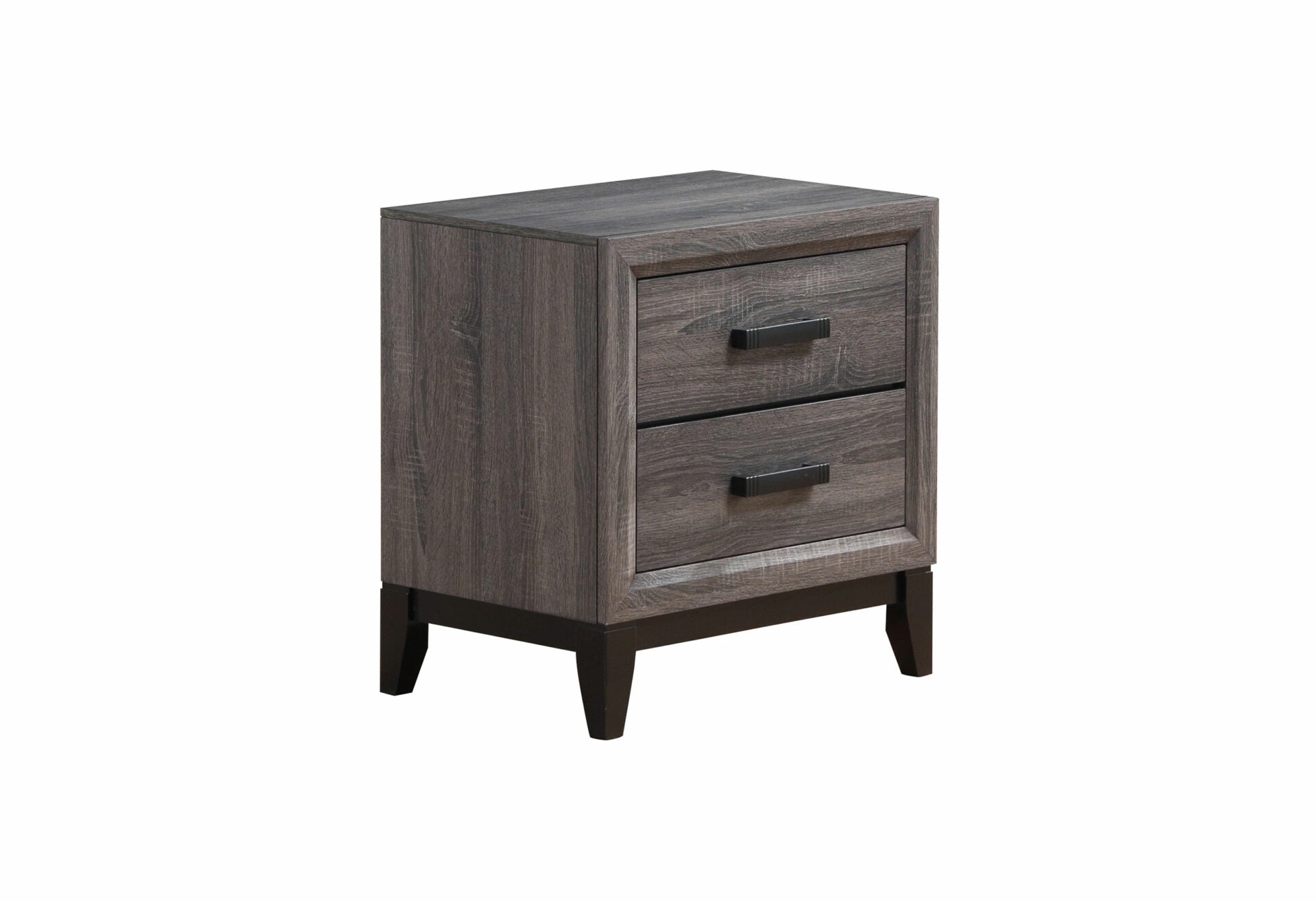 Kate Foil Grey Nightstand