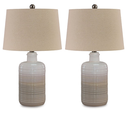 Marnina Ceramic Table Lamp (2/CN)