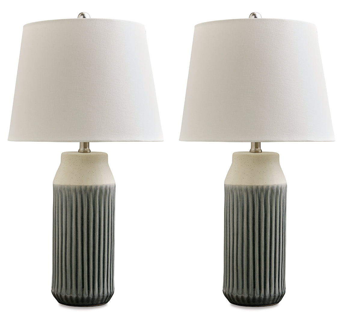 Afener Ceramic Table Lamp (2/CN)