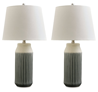 Afener Ceramic Table Lamp (2/CN)