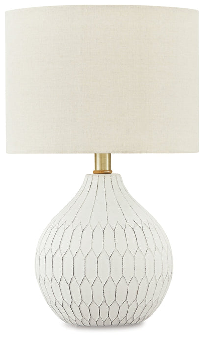 Wardmont Ceramic Table Lamp (1/CN)