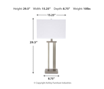 Aniela Metal Table Lamp (2/CN)