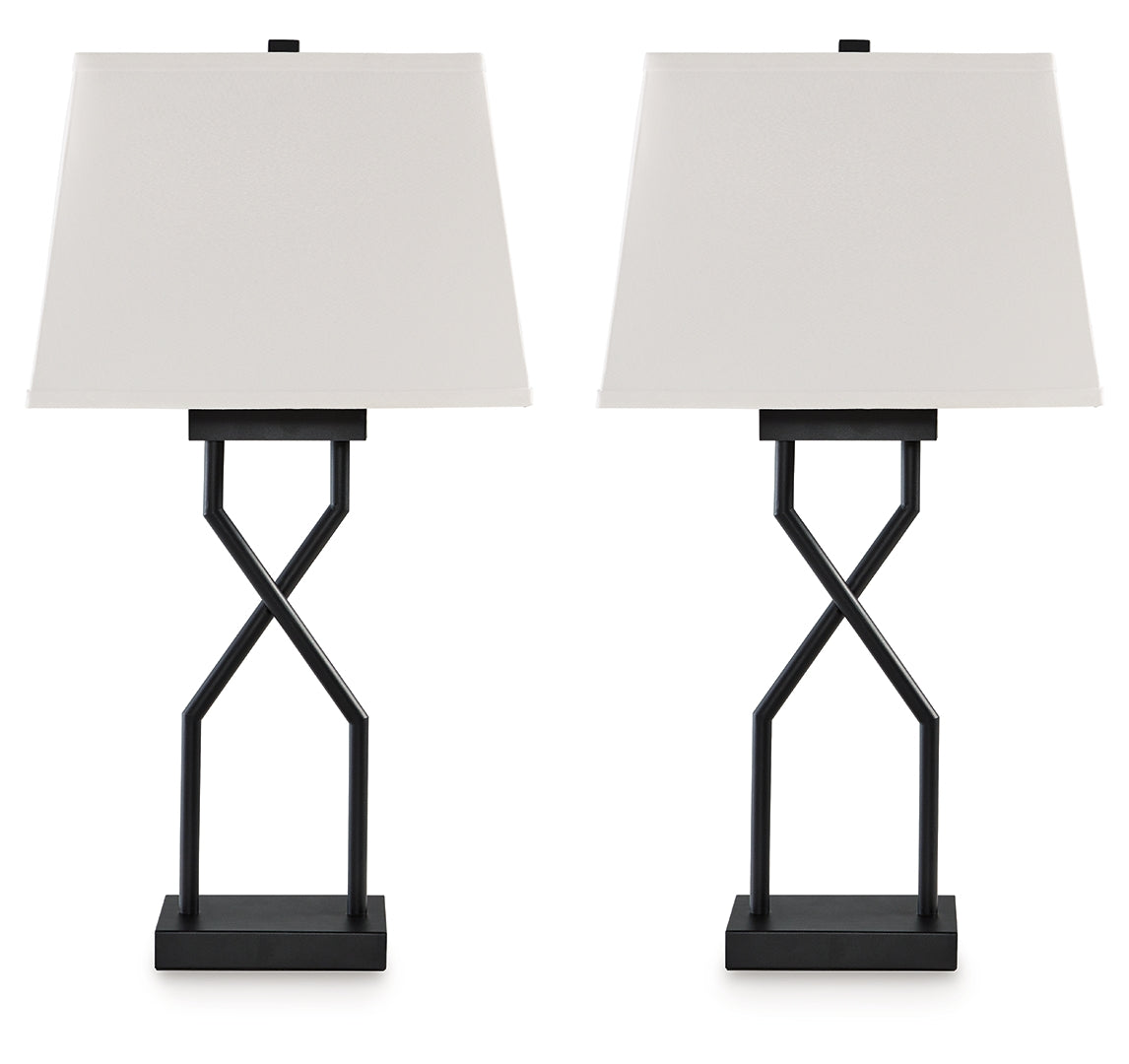 Brookthrone Metal Table Lamp (2/CN)