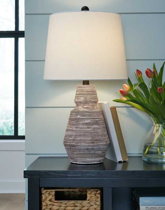 Jairburns Poly Table Lamp (2/CN)