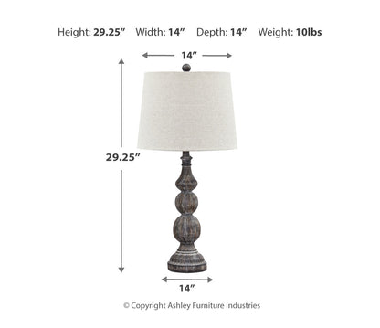 Mair Poly Table Lamp (2/CN)