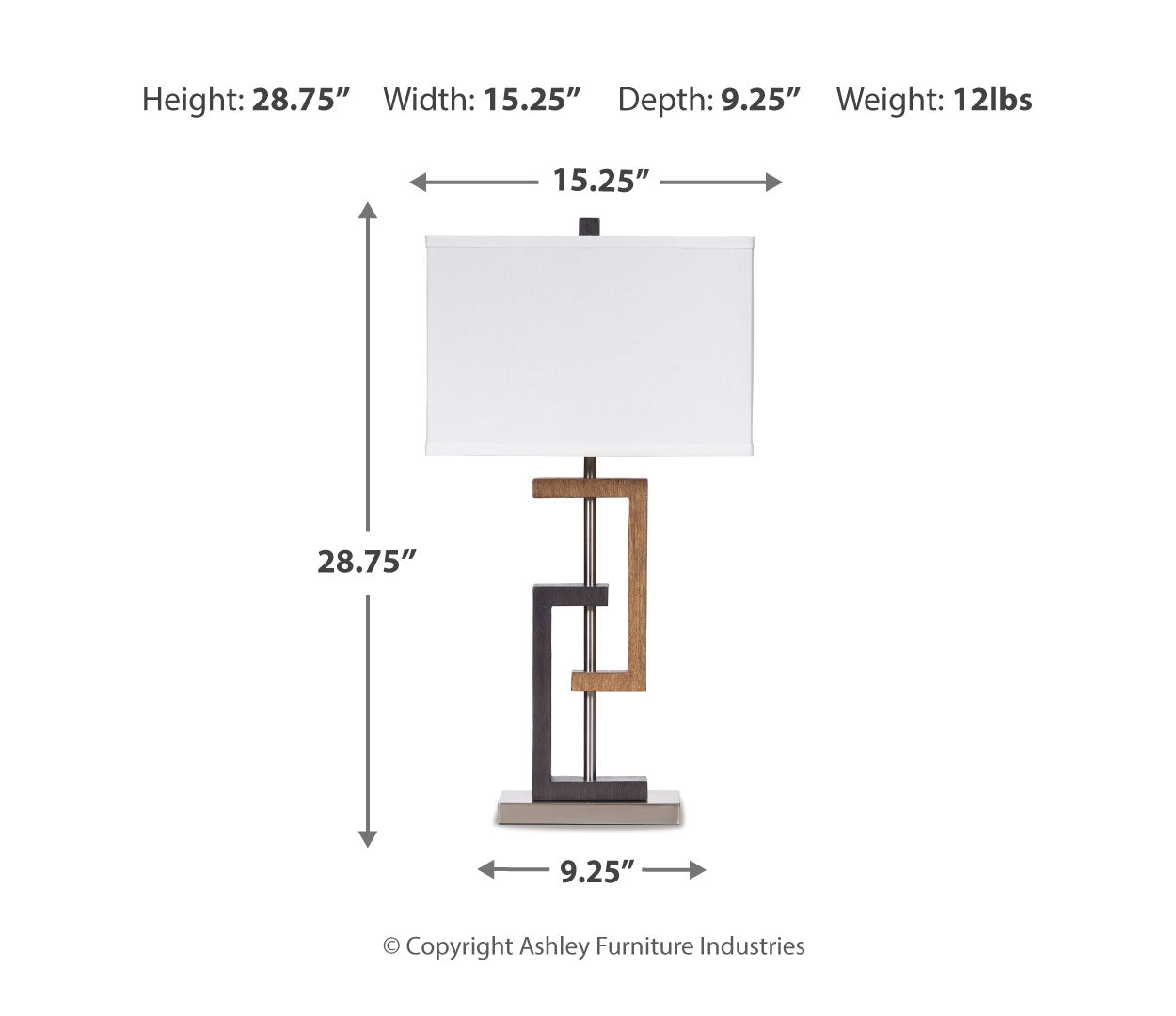 Syler Poly Table Lamp (2/CN)