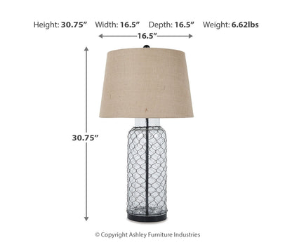 Sharmayne Glass Table Lamp (1/CN)