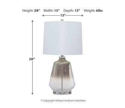 Jaslyn Glass Table Lamp (1/CN)