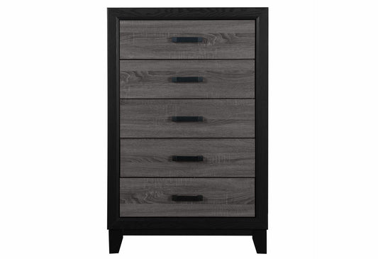 Lisbon Grey And Black Chest