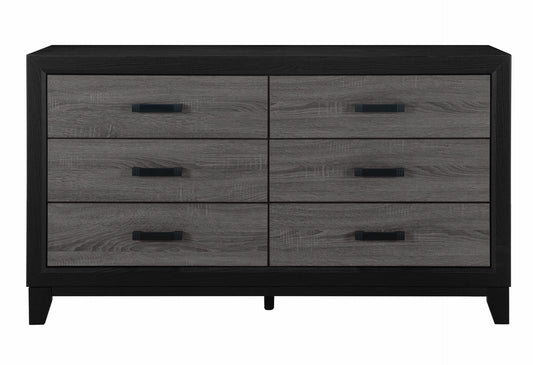 Lisbon Grey And Black Dresser