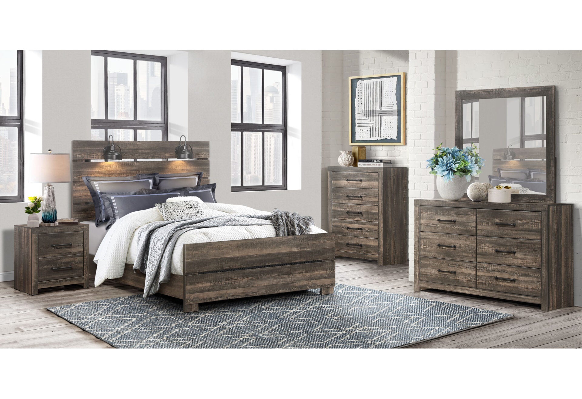 Linwood Dark Oak Nightstand