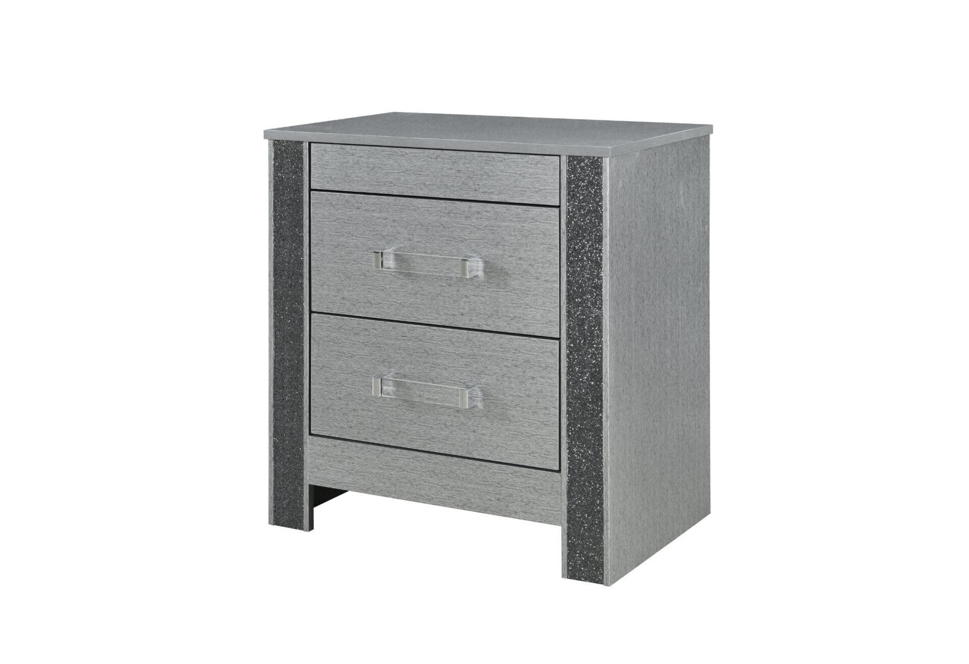 Logan Silver Nightstand