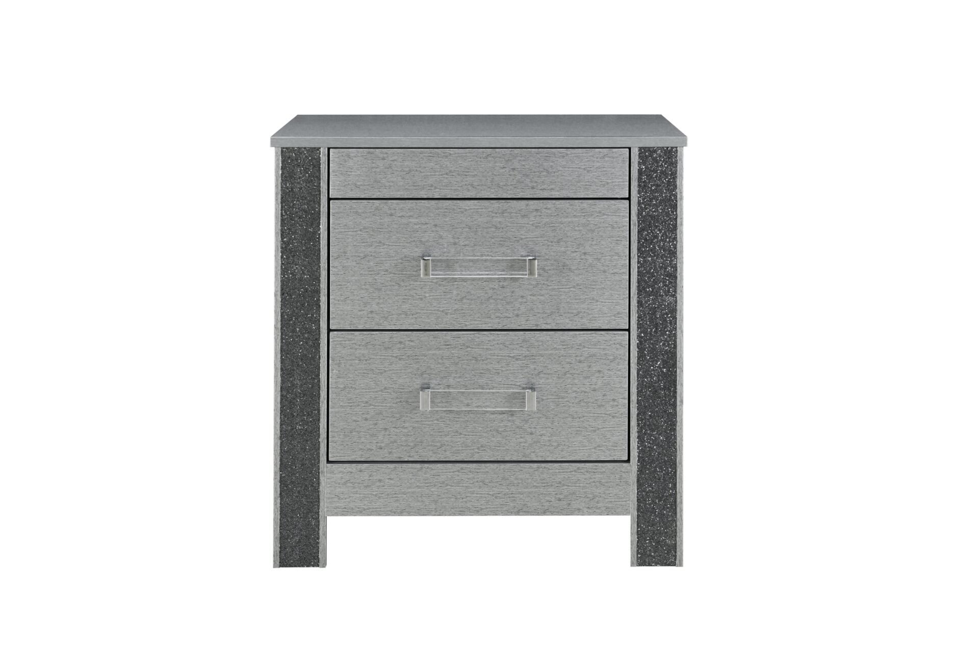 Logan Silver Nightstand