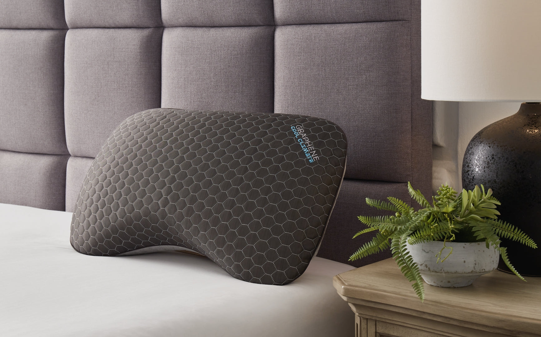 Zephyr 2.0 Graphene Curve Pillow (6/CS)