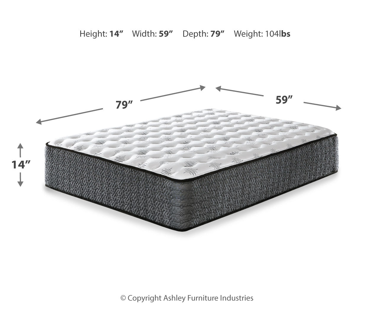 Ultra Luxury Firm Tight Top with Memory Foam Mattress with Adjustable Base