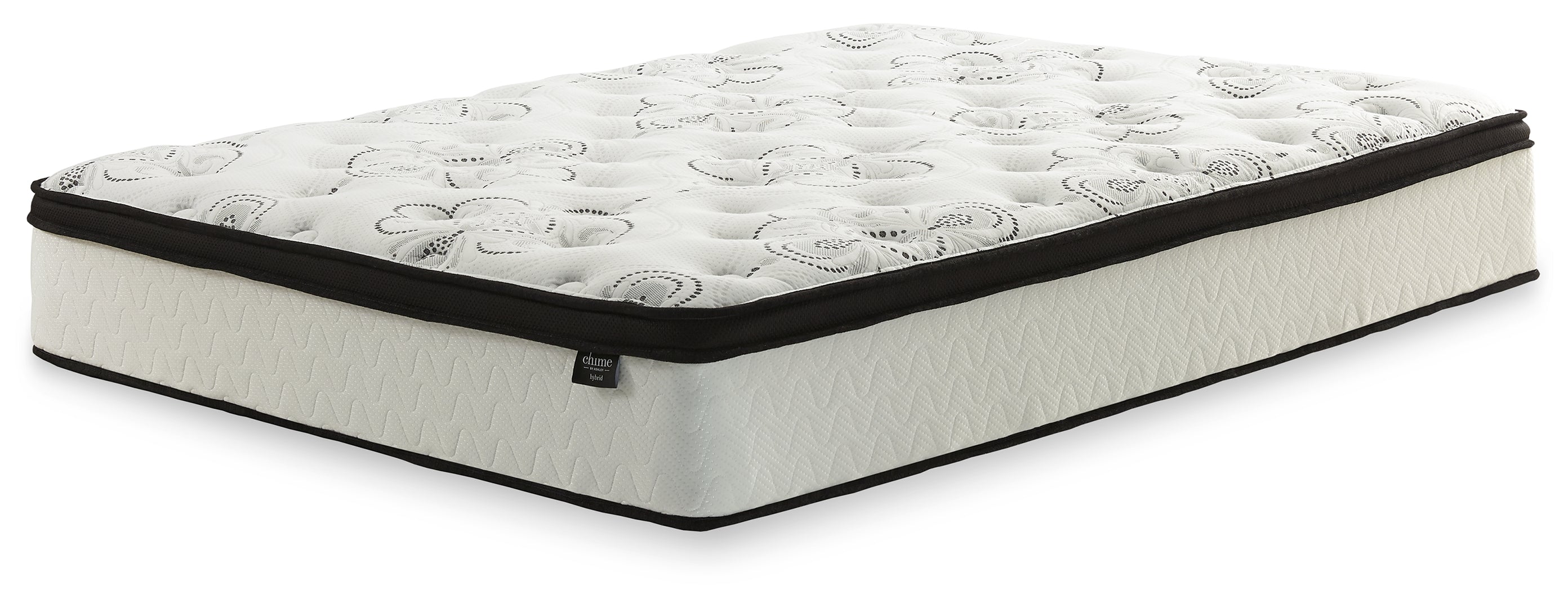 Chime Hybrid 12 Inch Hybrid Mattress with Foundation