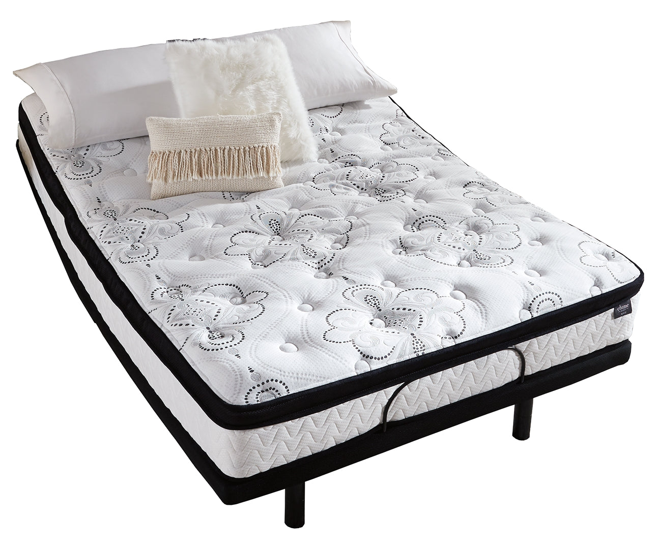 12 Inch Ashley Hybrid Mattress with Adjustable Base