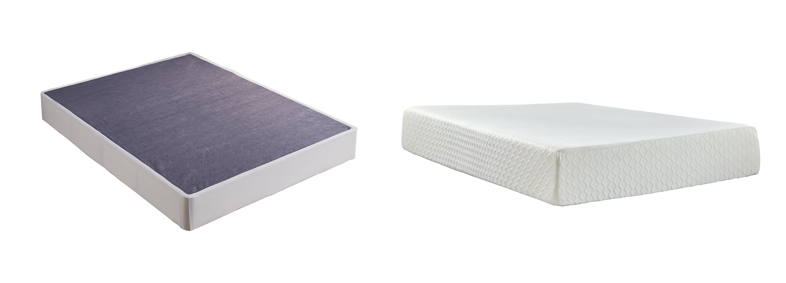 Chime 12 Inch Memory Foam Mattress with Foundation