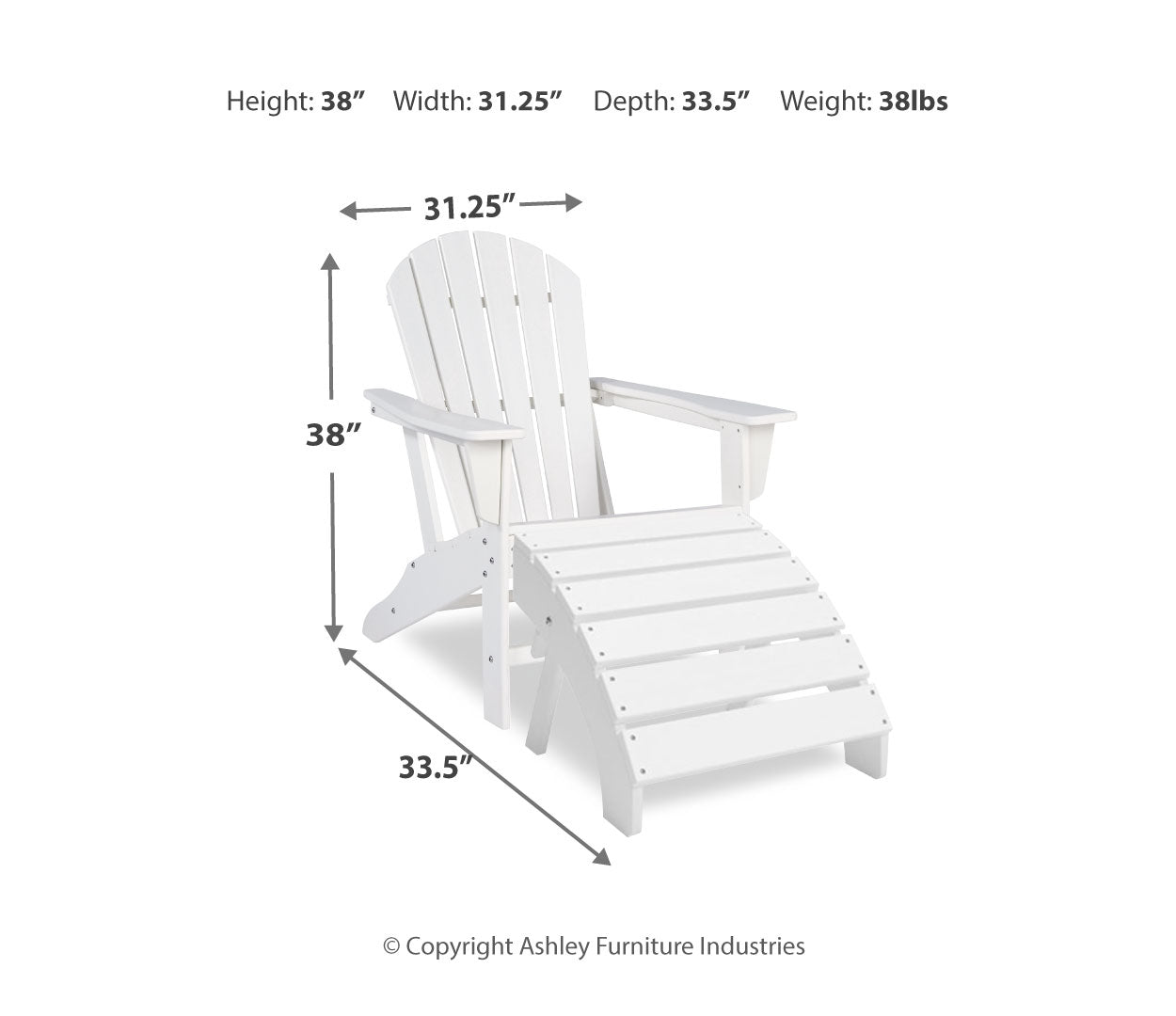 Sundown Treasure Adirondack Chair