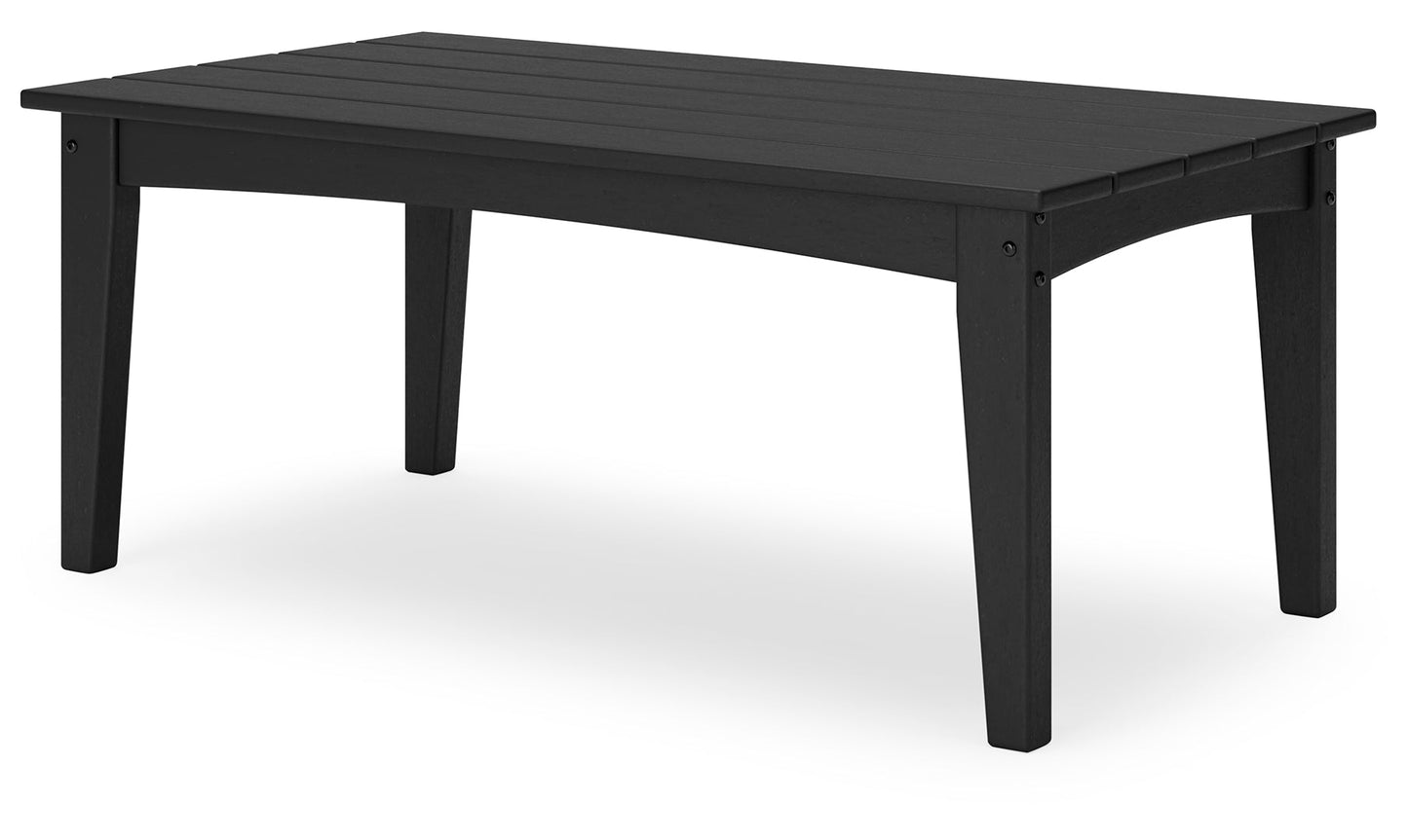 Hyland wave Rectangular Cocktail Table