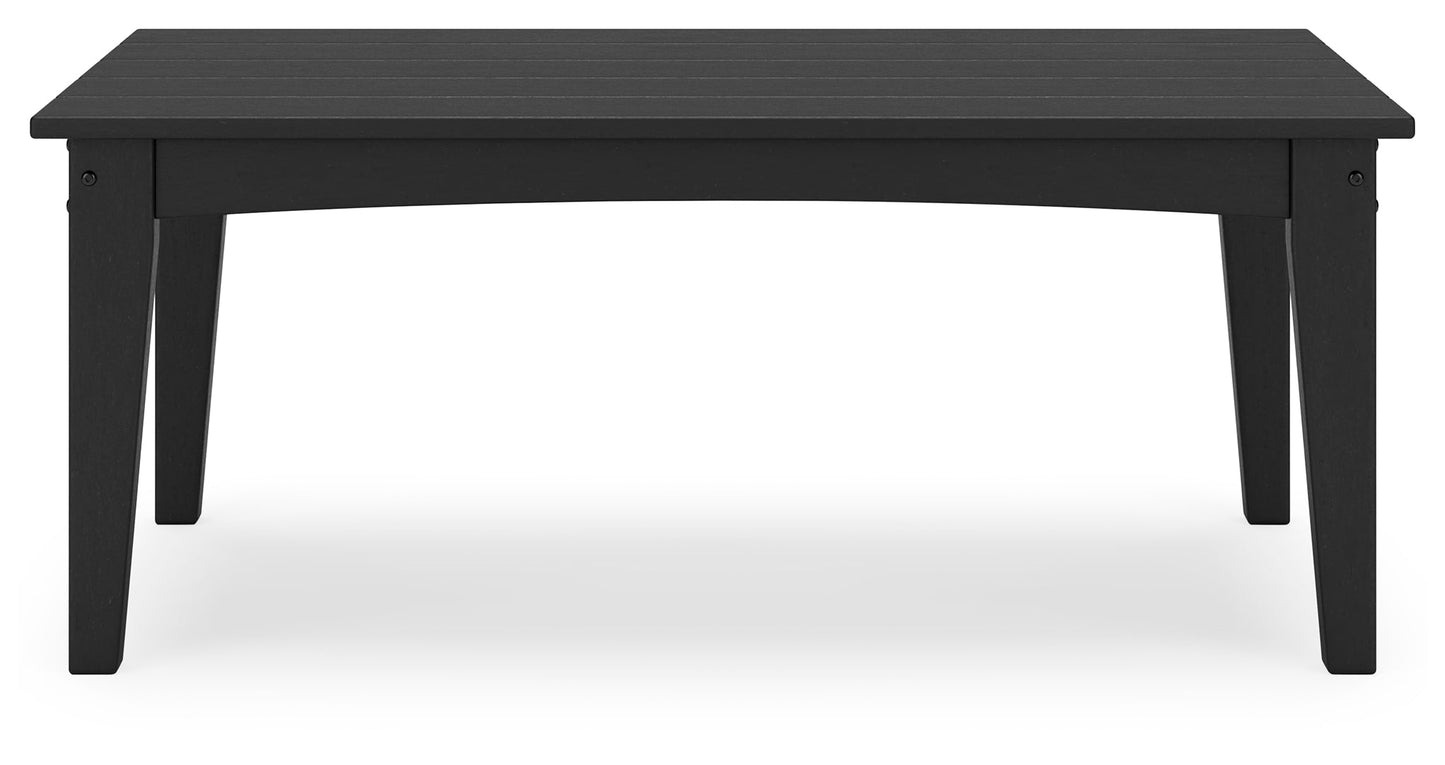 Hyland wave Rectangular Cocktail Table