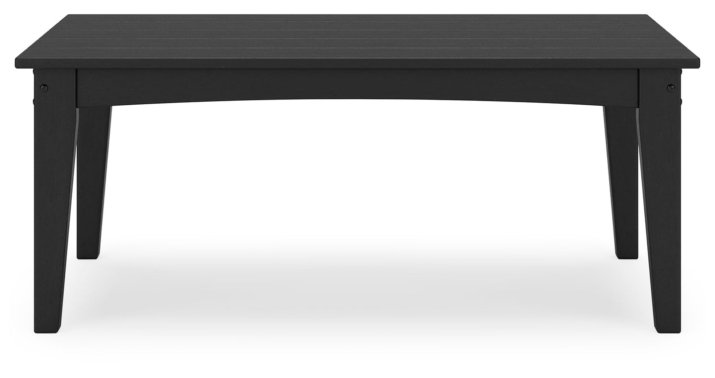 Hyland wave Rectangular Cocktail Table