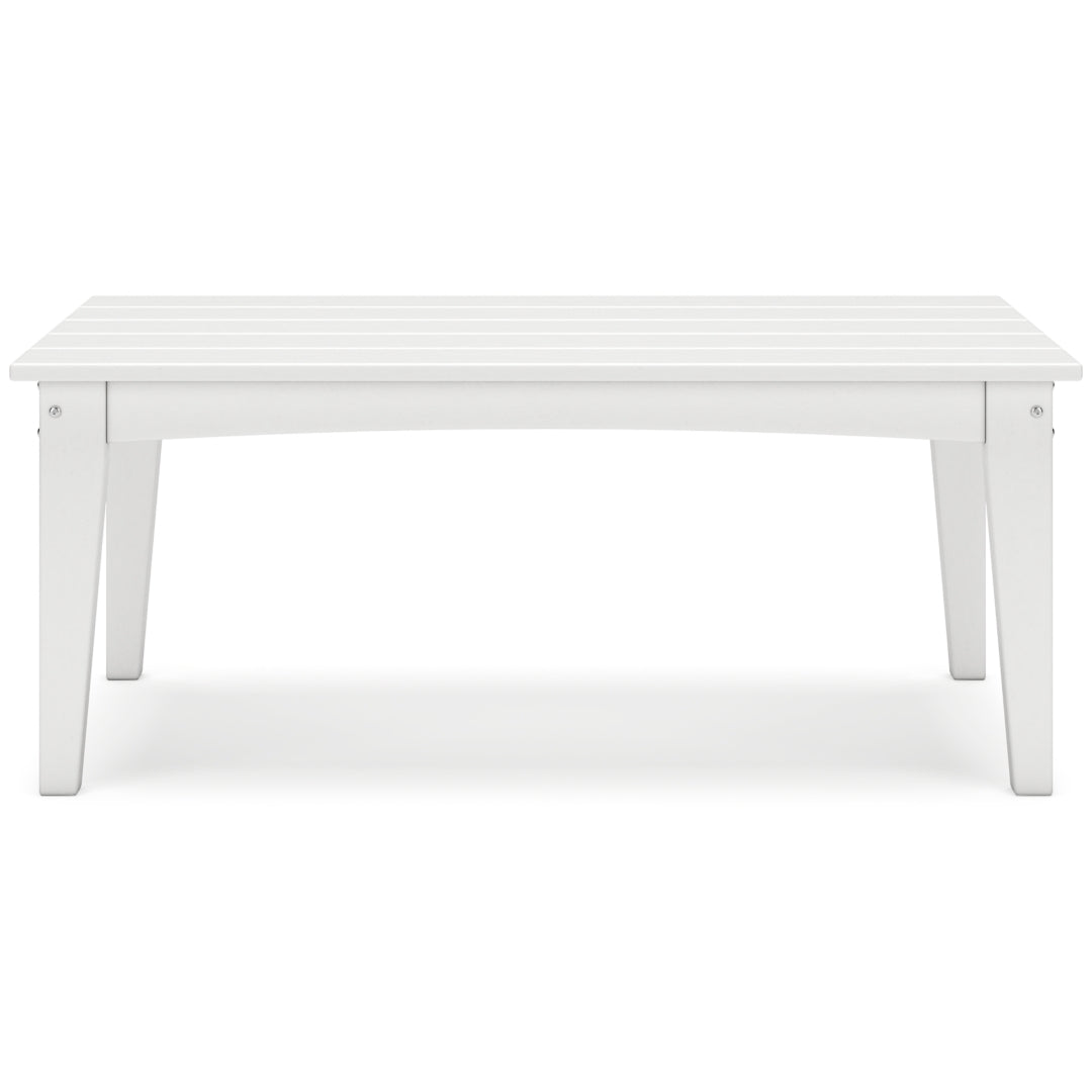 Hyland wave Rectangular Cocktail Table