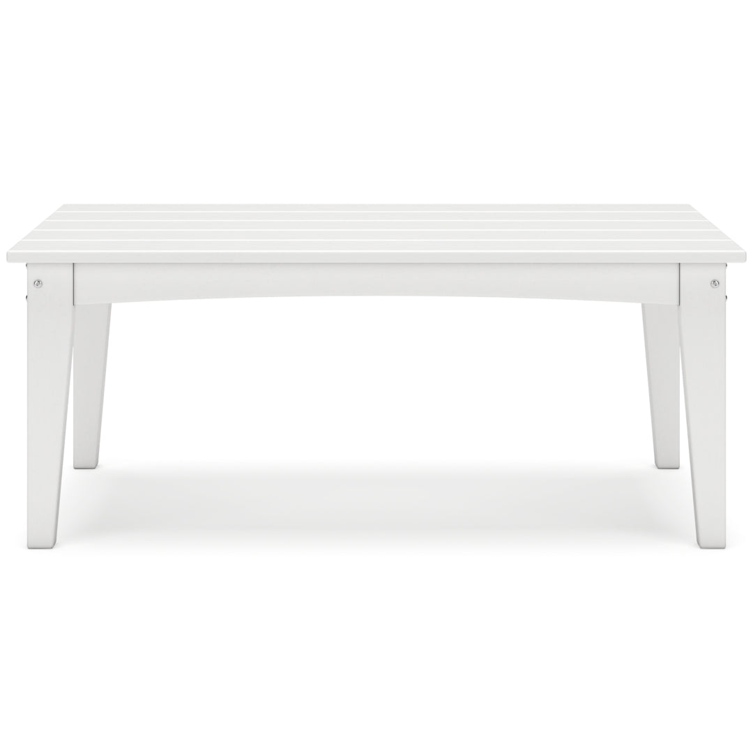 Hyland wave Rectangular Cocktail Table