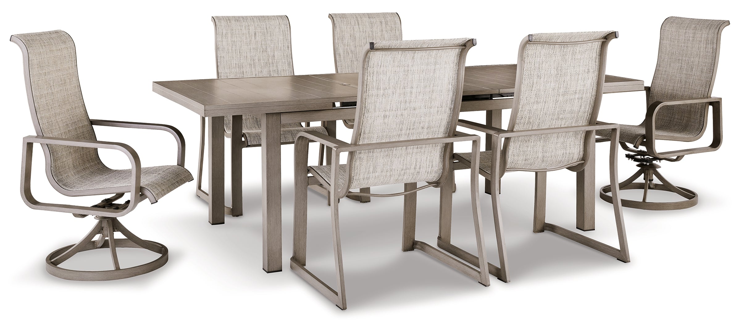 Beach Front Outdoor Dining Table and 6 Chairs