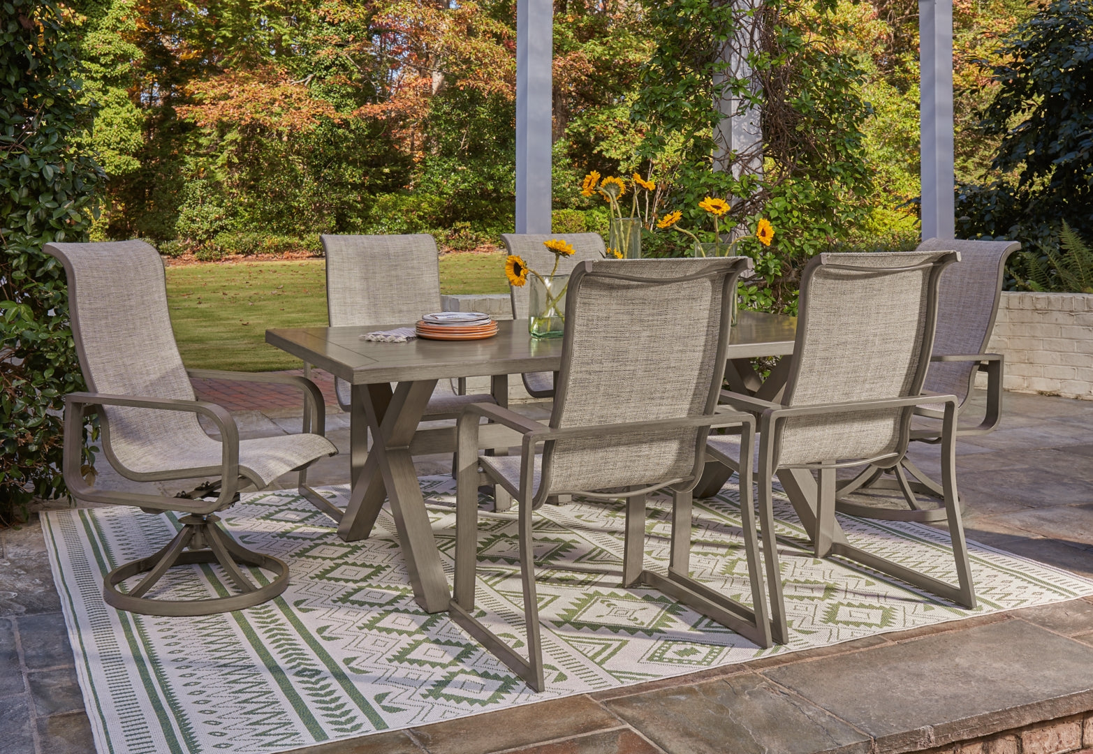 Beach Front Outdoor Dining Table and Chairs