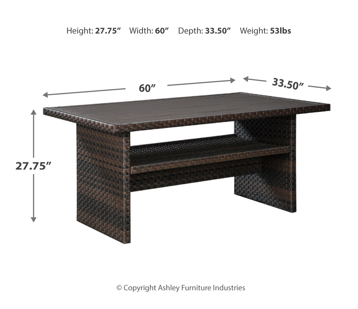 Easy Isle RECT Multi-Use Table