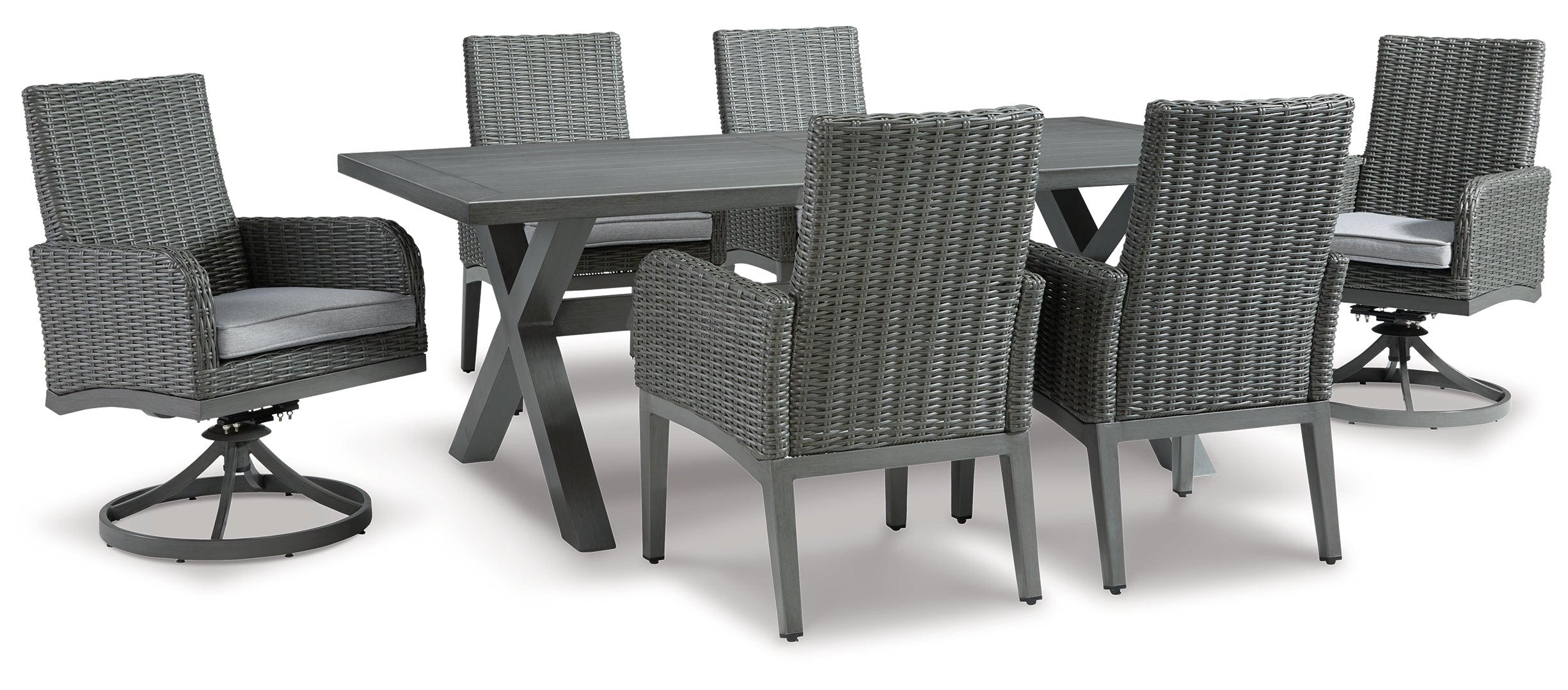 Elite Park Outdoor Dining Table and 6 Chairs