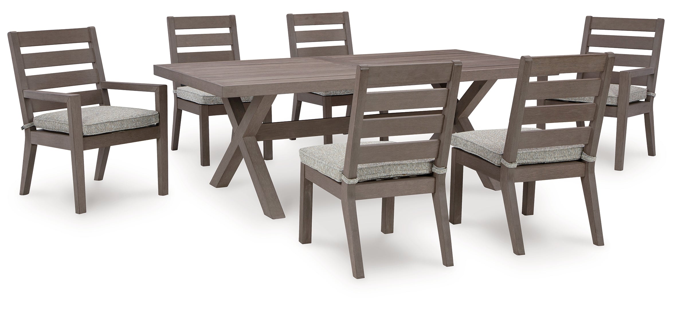 Hillside Barn Outdoor Dining Table and 6 Chairs