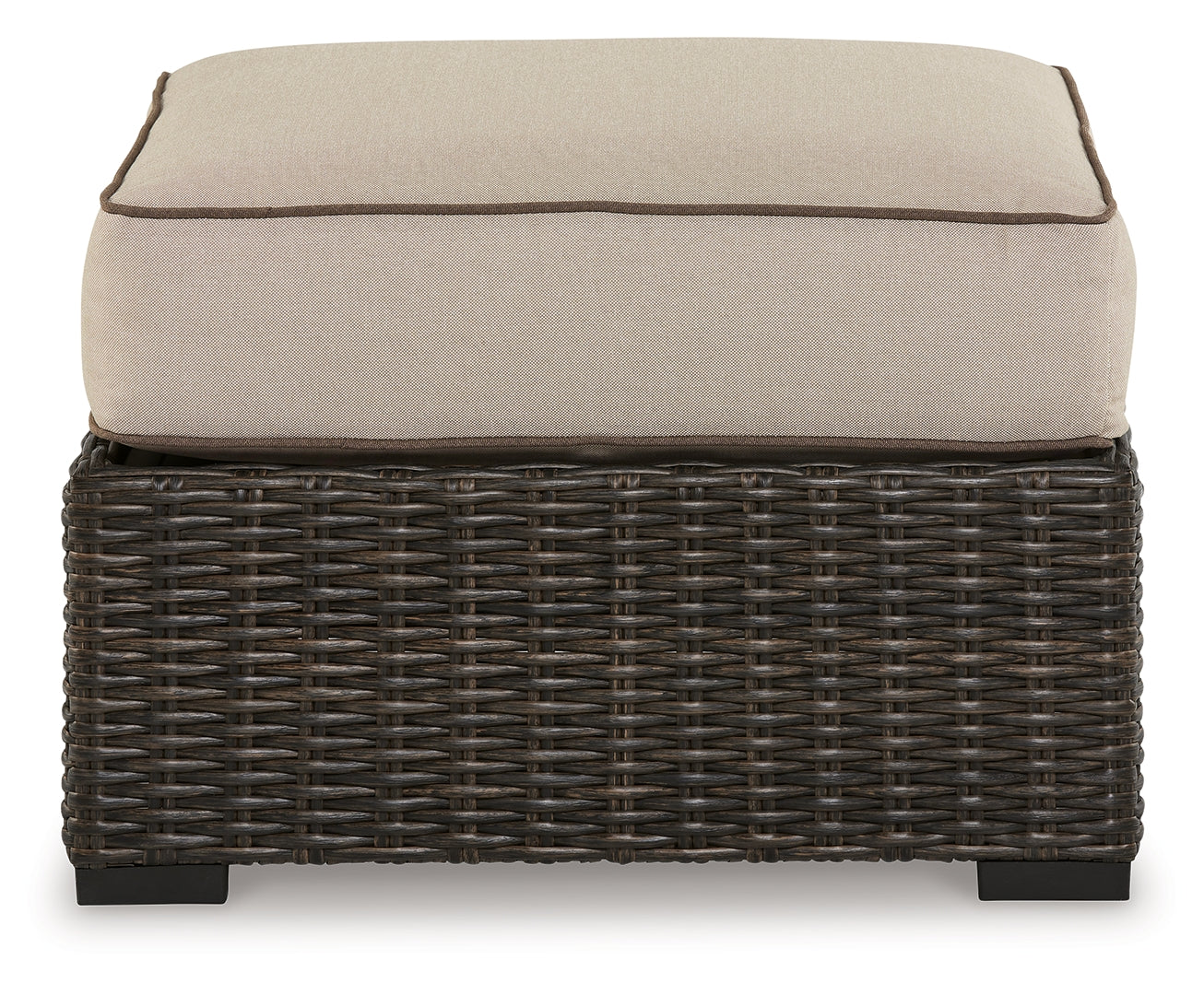 Coastline Bay Ottoman with Cushion