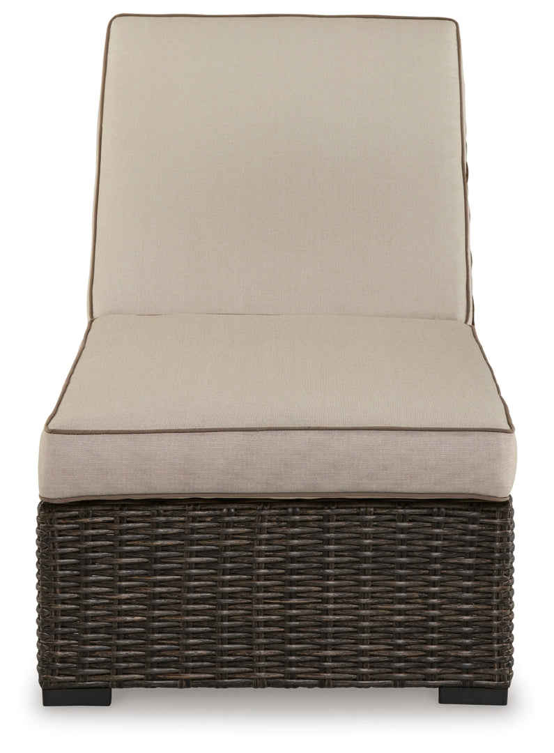 Coastline Bay Ottoman with Cushion