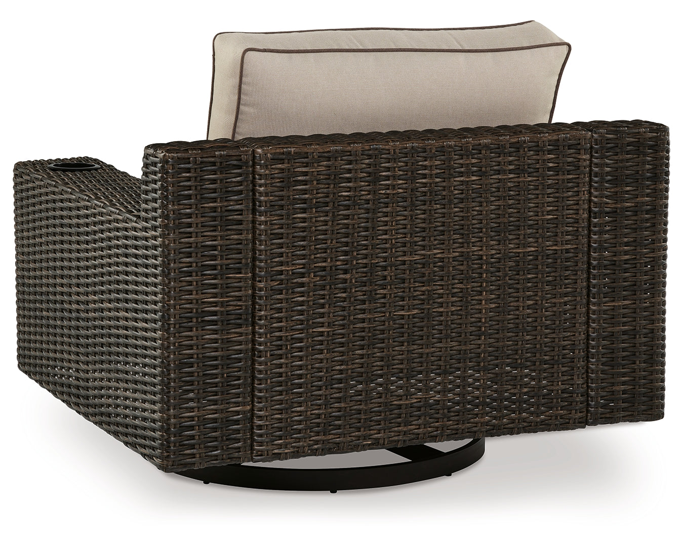 Coastline Bay Ottoman with Cushion