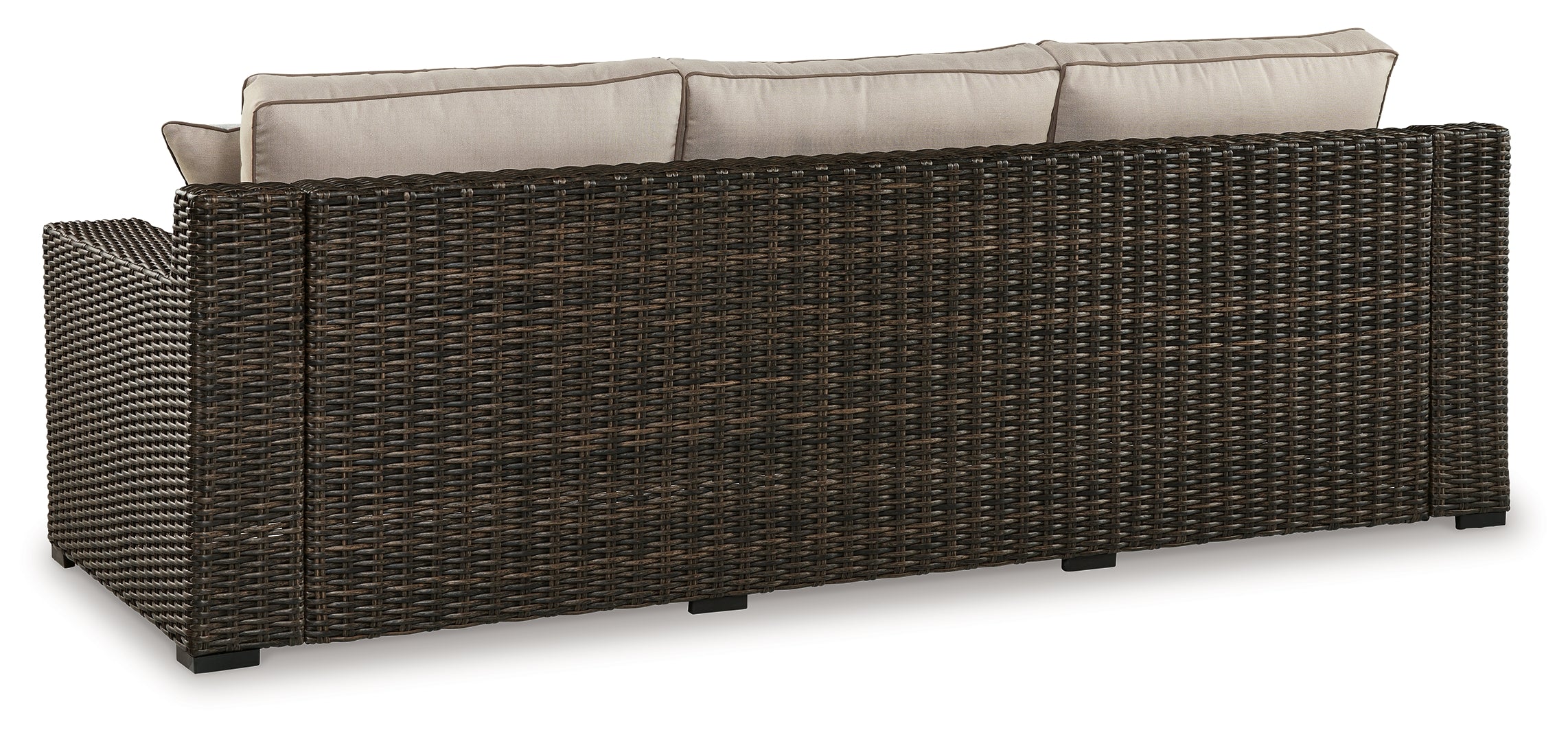 Coastline Bay Ottoman with Cushion