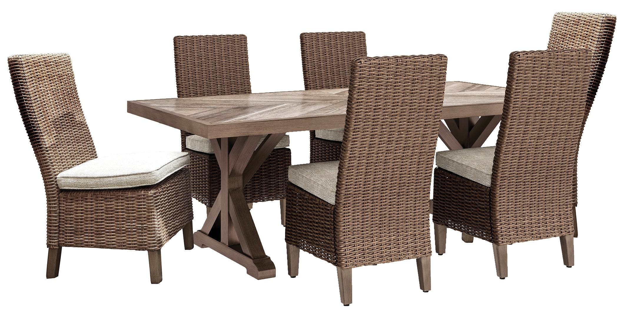 Beachcroft Outdoor Dining Table and Chairs