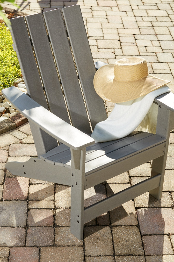 Visola Outdoor Adirondack Chair and End Table