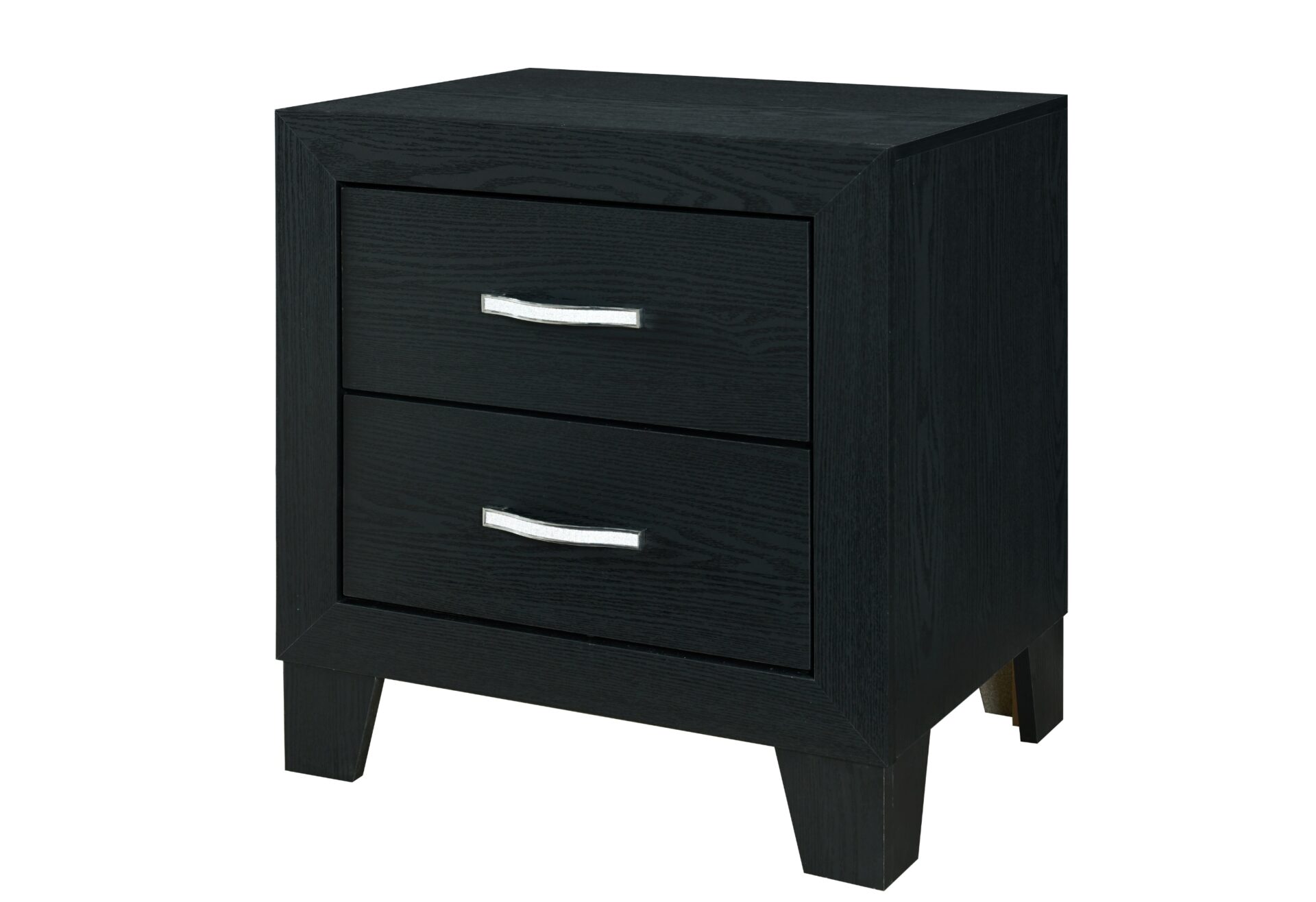 Reid Black Nightstand