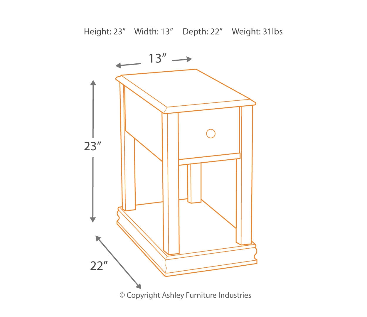 Breegin 2 End Tables