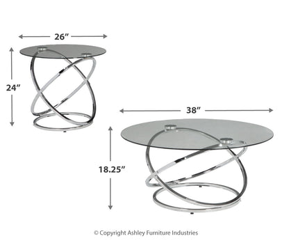 Hollynyx Occasional Table Set (3/CN)