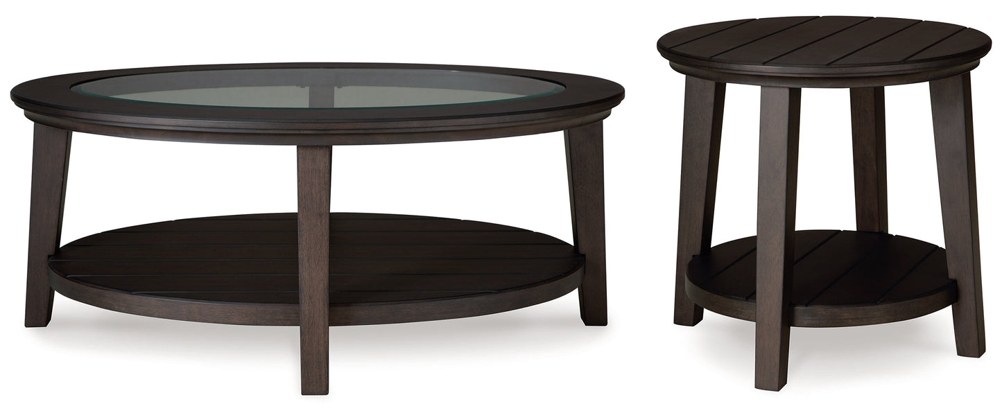 Celamar Coffee Table with 2 End Tables