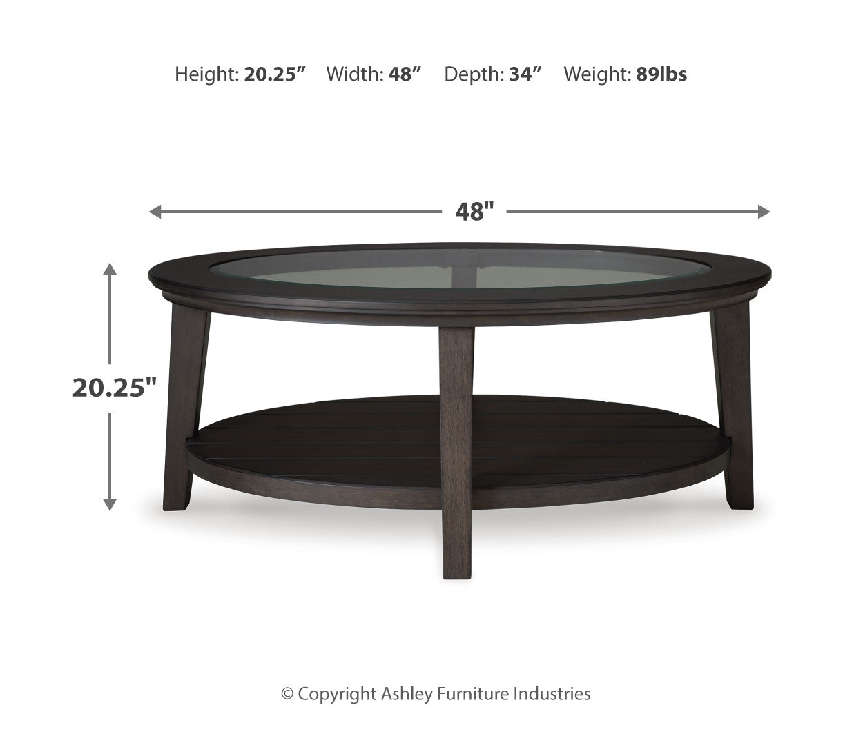 Celamar Coffee Table with 2 End Tables