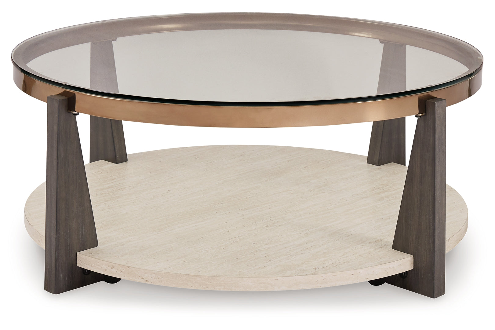 Frazwa Coffee Table with 2 End Tables