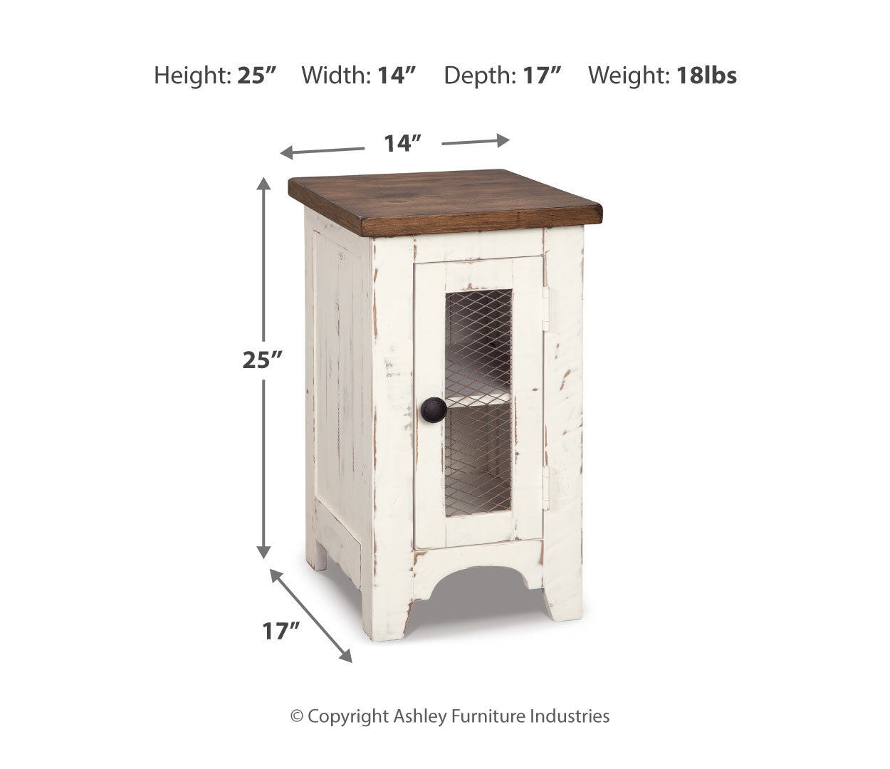 Wystfield Coffee Table with 1 End Table